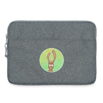 Rabbit - Laptop bag 15" - heather grey - Front