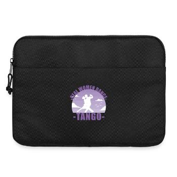Les vraies femmes dansent le tango! Cadeau de danseur - Sacoche pour ordinateur portable 15 pouces - noir - Devant