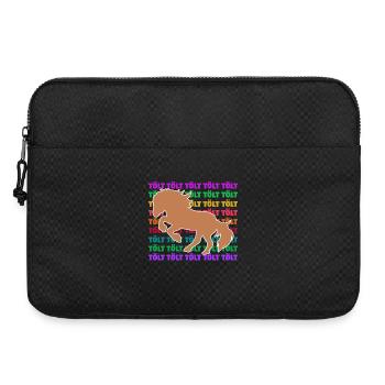 Tölt Horses Saying Icelandic Horses Horse Love Ross - Laptop bag 15" - black - Front