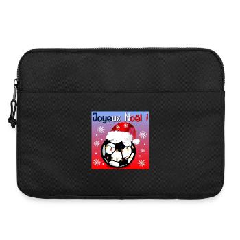 Joyeux Noël - FOOTBALL - HIVER FRANCE - Père Noël - Sacoche pour ordinateur portable 15 pouces - noir - Devant