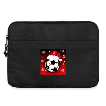Cadeaux de football de Noël - Sacoche pour ordinateur portable 15 pouces - noir - Devant