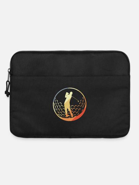 Golfspieler - Laptoptasche 15" - Schwarz