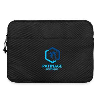 Figure skating - Laptop bag 15" - black - Front