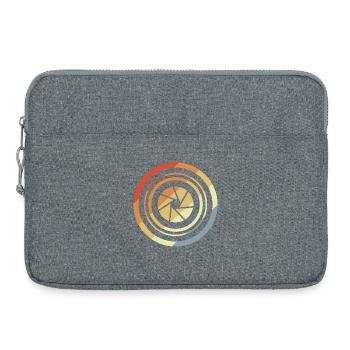 Kamera Blende - Laptoptasche 15" - Grau meliert - Vorne