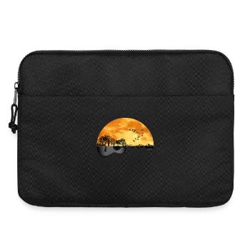 Nature guitar - Laptop bag 15" - black - Front