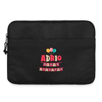 Adrio t-shirt joyeux anniversaire t-shirt - Sacoche pour ordinateur portable 15 pouces - noir - Devant