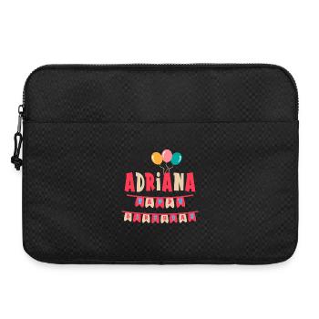 Adriana t-shirt happy birthday happy birthday - Laptop bag 15" - black - Front