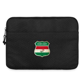 Ungarn Wappen Flaggen Design - Laptoptasche 15" - Schwarz - Vorne