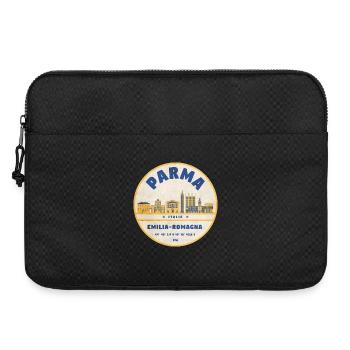 Parma Skyline Emilia Romagna Sticker - Laptoptasche 15" - Schwarz - Vorne