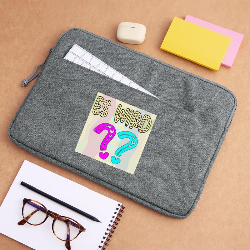 BABYSPRÜCHE - ES WIRD EIN MÄDCHEN ODER JUNGE FRAGE Laptoptasche 15"