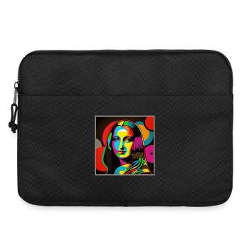 Porte Pop Art - Sacoche pour ordinateur portable 15 pouces - noir - Devant