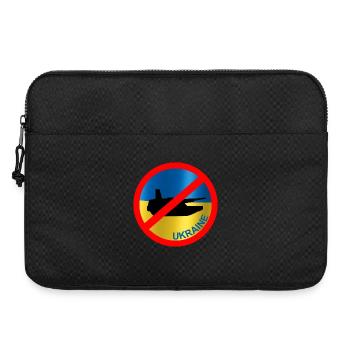 Ukraine Flag Paix - Sacoche pour ordinateur portable 15 pouces - noir - Devant