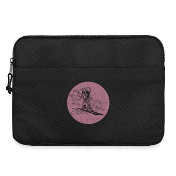 Ski - Skiurlaub und Ski fahren Retro - Laptoptasche 15" - Schwarz - Vorne