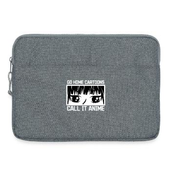 Manga Anime Statement Cartoon Japan Pop Culture - Laptop bag 15" - heather grey - Front