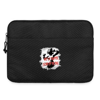 Fighter, Woman in Mortal Arts - Laptop bag 15" - black - Front
