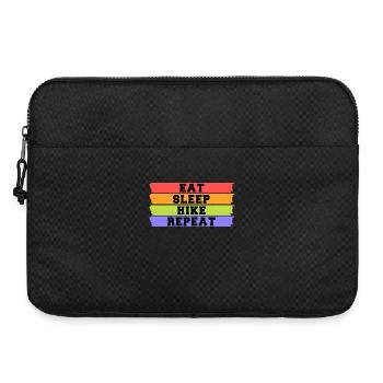 Hikers Hiking Statement Nature Lovers Mountains - Laptop bag 15" - black - Front
