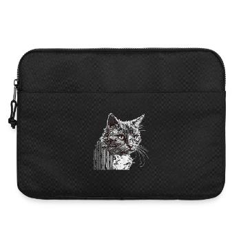 ASCII Cat - Laptop bag 15" - black - Front