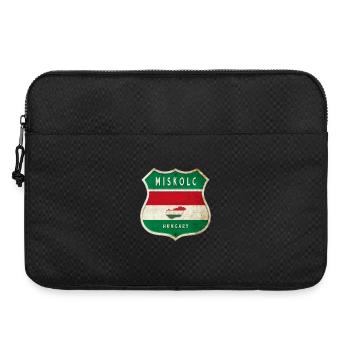 Design du drapeau de la Hongrie de Miskolc - Sacoche pour ordinateur portable 15 pouces - noir - Devant