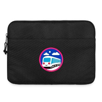 Locomotive, train, railway - Laptop bag 15" - black - Front