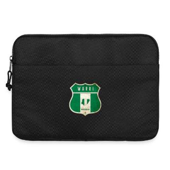 Warri Nigeria Wappen Flaggen Design - Laptoptasche 15" - Schwarz - Vorne