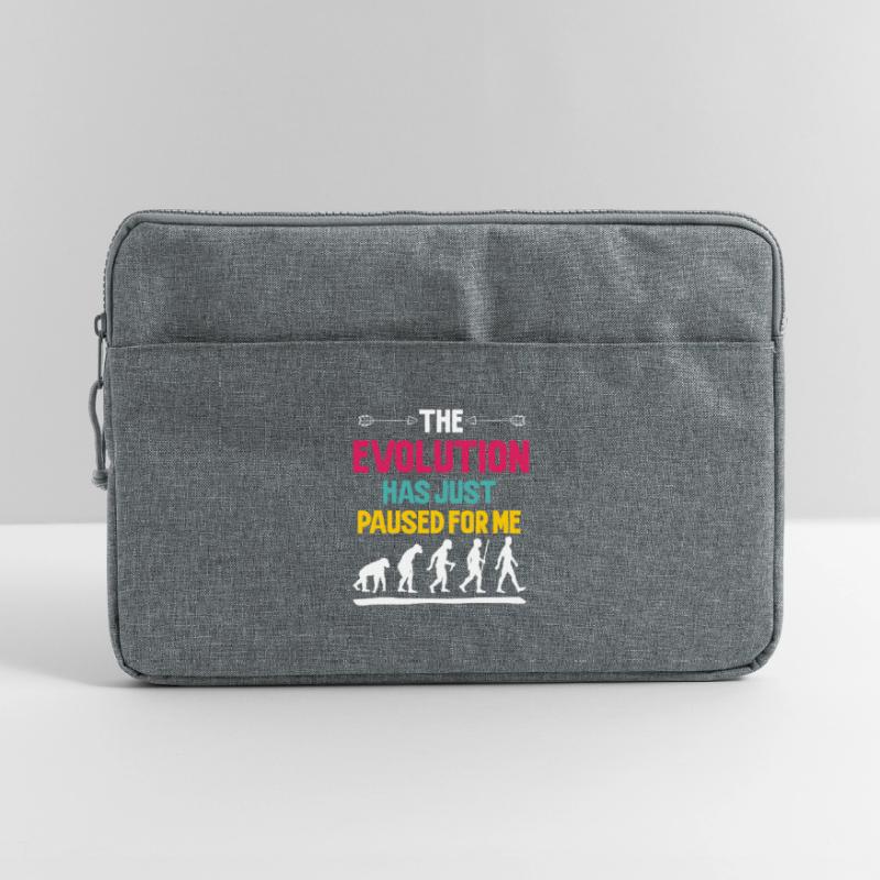 L'évolution s'est simplement arrêtée pour moi Sacoche pour ordinateur portable 15 pouces