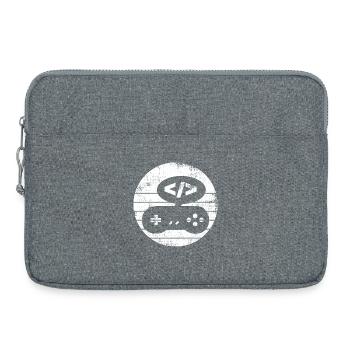 Développeur de jeux - Sacoche pour ordinateur portable 15 pouces - gris chiné - Devant