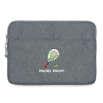 Sports Racket Balls Statement Padel Padel Game - Laptop bag 15" - heather grey - Front