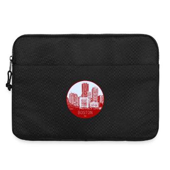 Cercle d’horizon de Boston - Sacoche pour ordinateur portable 15 pouces - noir - Devant