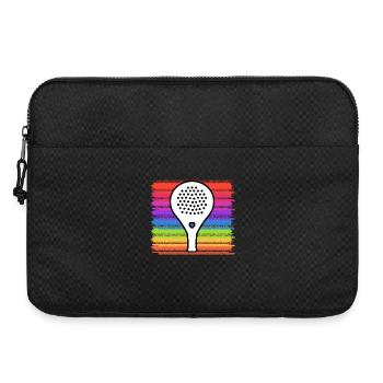 Racket Padel Sport Tennis Padel Game Serve - Laptop bag 15" - black - Front