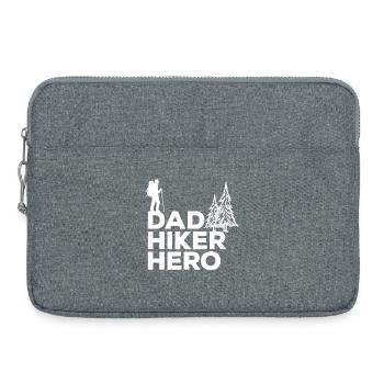 Nature Experience Hiking Routes Statement Hiking - Laptop bag 15" - heather grey - Front
