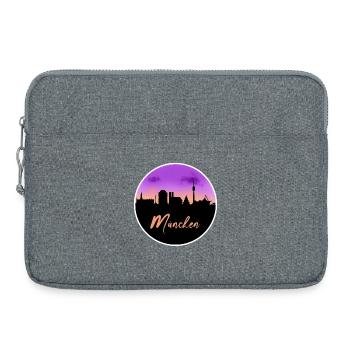 Munich Fine Skyline - Sacoche pour ordinateur portable 15 pouces - gris chiné - Devant