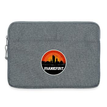 Horizon de Francfort - Sacoche pour ordinateur portable 15 pouces - gris chiné - Devant
