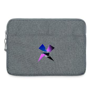 EXTREMES LEBEN - Laptoptasche 15" - Grau meliert - Vorne