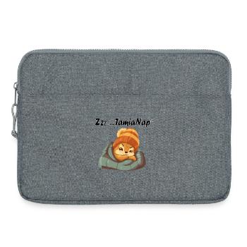Tamia Nickerchen - Laptoptasche 15" - Grau meliert - Vorne