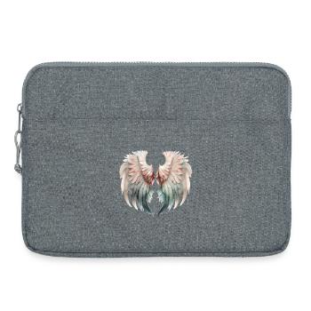 Ailes Pastel Envolée Douce - Sacoche pour ordinateur portable 15 pouces - gris chiné - Devant