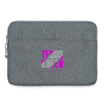 Tennis Queen - Laptop bag 15" - heather grey - Front