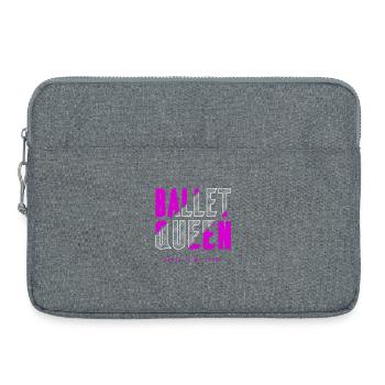 Ballett Königin - Laptoptasche 15" - Grau meliert - Vorne