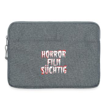 Kino Streaming Theater Movies Statement Filmabend - Laptoptasche 15" - Grau meliert - Vorne