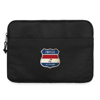 Conception des armoiries de Zwolle (Pays-Bas) - Sacoche pour ordinateur portable 15 pouces - noir - Devant