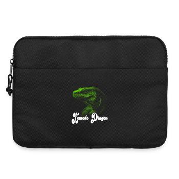 Komodo dragon design - Laptop bag 15" - black - Front