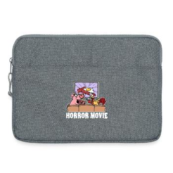 Films Cineaste Movies Movies Cinema Night Déclaration - Sacoche pour ordinateur portable 15 pouces - gris chiné - Devant