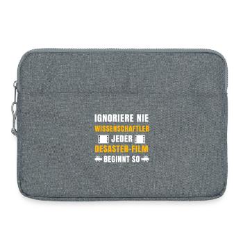 Kinoabend Theater Streaming Movies Statement Filme - Laptoptasche 15" - Grau meliert - Vorne