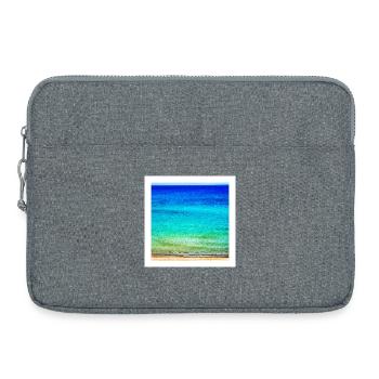 Mer - Sacoche pour ordinateur portable 15 pouces - gris chiné - Devant