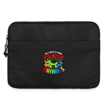 Ballon Twisting Design - Laptoptasche 15" - Schwarz - Vorne