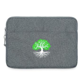 Nature Conservation Tree Nature Earth Environment Environmental Protection - Laptop bag 15" - heather grey - Front