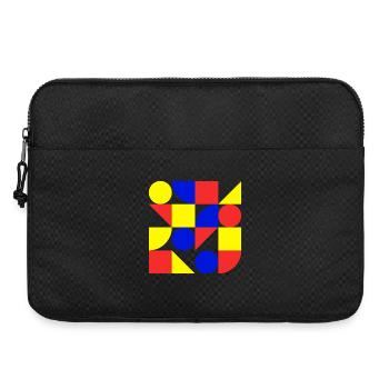 Form, Geometrie, Kunst, Bauhaus - Laptoptasche 15" - Schwarz - Vorne