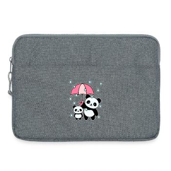 Sibling Love Proud Big Brother Statement - Laptop bag 15" - heather grey - Front
