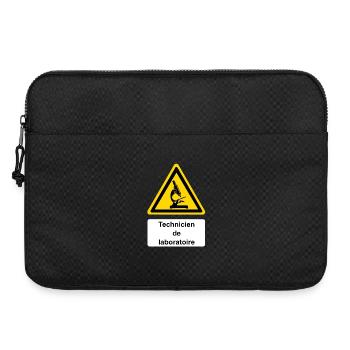 Laborant/in - Laptoptasche 15" - Schwarz - Vorne