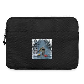 Dark Christmas - Laptop bag 15" - black - Front