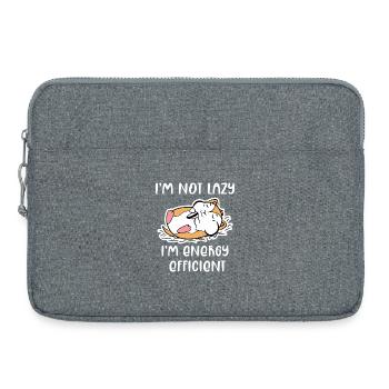 Pets Animals Hamster Favorite Animal Statement - Laptop bag 15" - heather grey - Front
